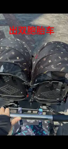出双胞胎推车