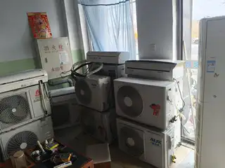 空调，长兴岛出售二手精品空调，9层新，制冷制热效果都很好，格力，美的，海尔，奥克斯变频空调，1级能效