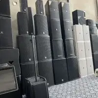 出售二手音响设备，KTV卡拉OK酒吧舞台演出K歌音箱 电视 点歌机 专业音箱 后级功放 无线话筒 前