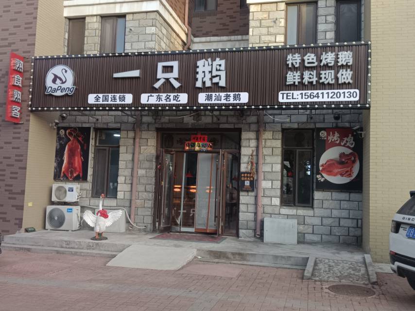 一只鹅