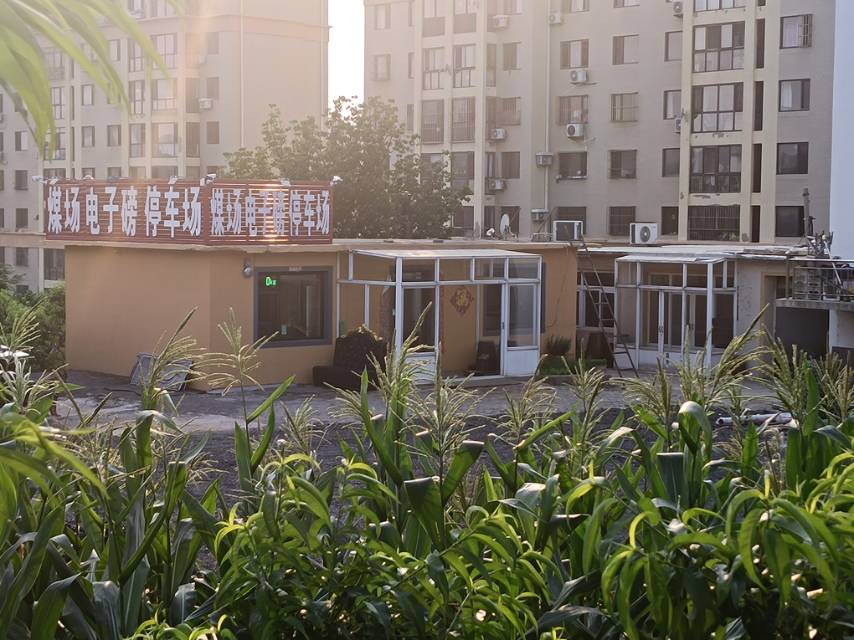 煤场 电子磅 停车场