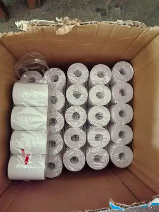 快递不干了，闲置2台打票机54小捆小票纸～～便宜出售100元带走