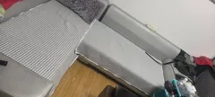 垫子是两年的高密度海绵垫子没有丝毫塌陷