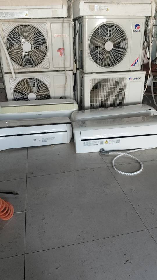 空调，长兴岛出售二手精品空调，9层新，制冷制热效果都很好，格力，美的，海尔，奥克斯变频空调，1级能效