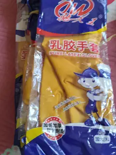 乳胶手套加大码8付，M码2付