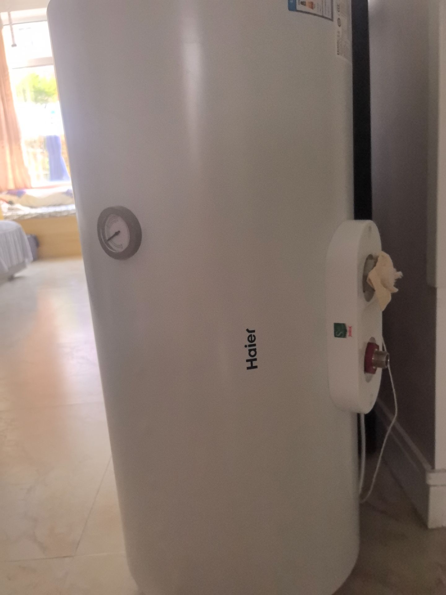 海尔电热水器，三堂自取