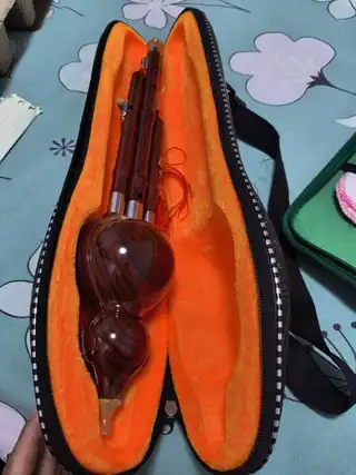 口风琴。葫芦丝。。。都是学生用的。