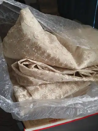 纱帘两片，1.5米宽的