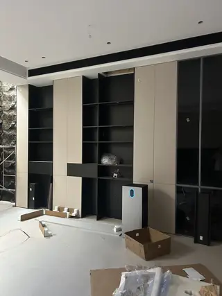 高端定制家具，厂家直营。支持定制一切尺寸。设计免费上门量尺，设计，安装，一站式服务，欢迎各位老板咨询